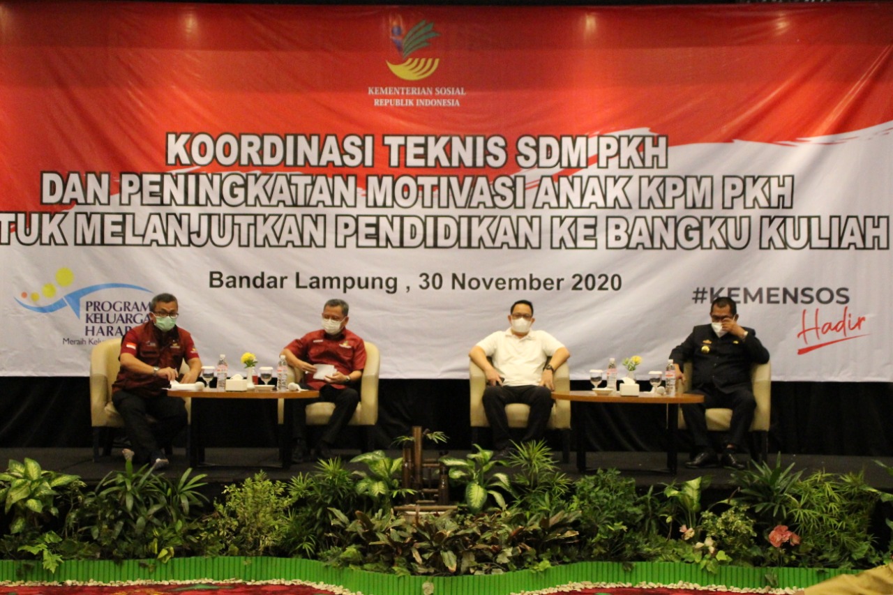 KPM PKH Children's College Movement in Lampung