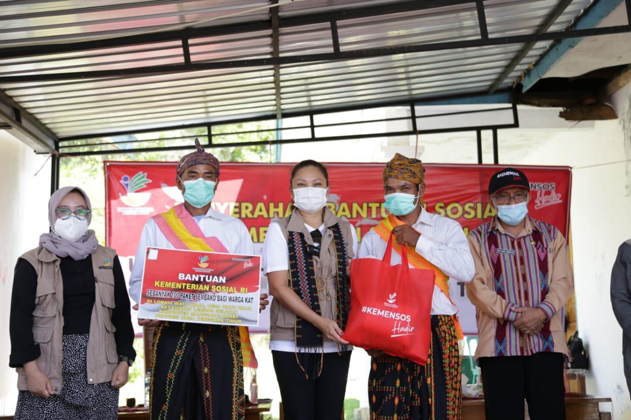 DWP Ministry of Social Affairs Distributes Social Assistance to NTT