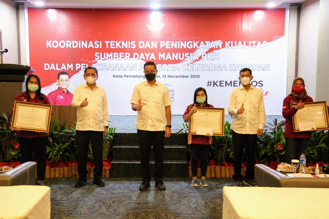 Koordinasi Teknis dan Peningkatan SDM PKH di Pematang Siantar