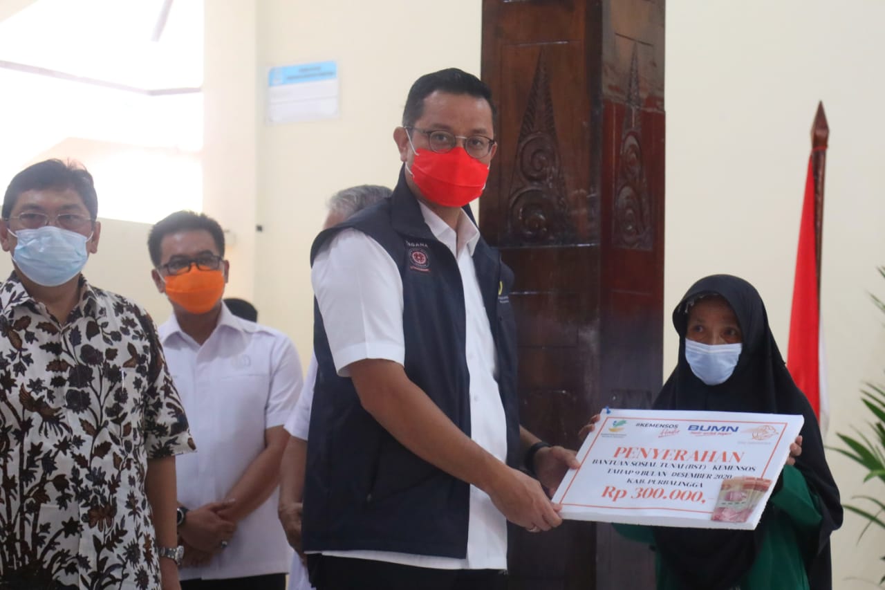 Menteri Sosial Sapa SDM PKH dan LKS di Purbalingga