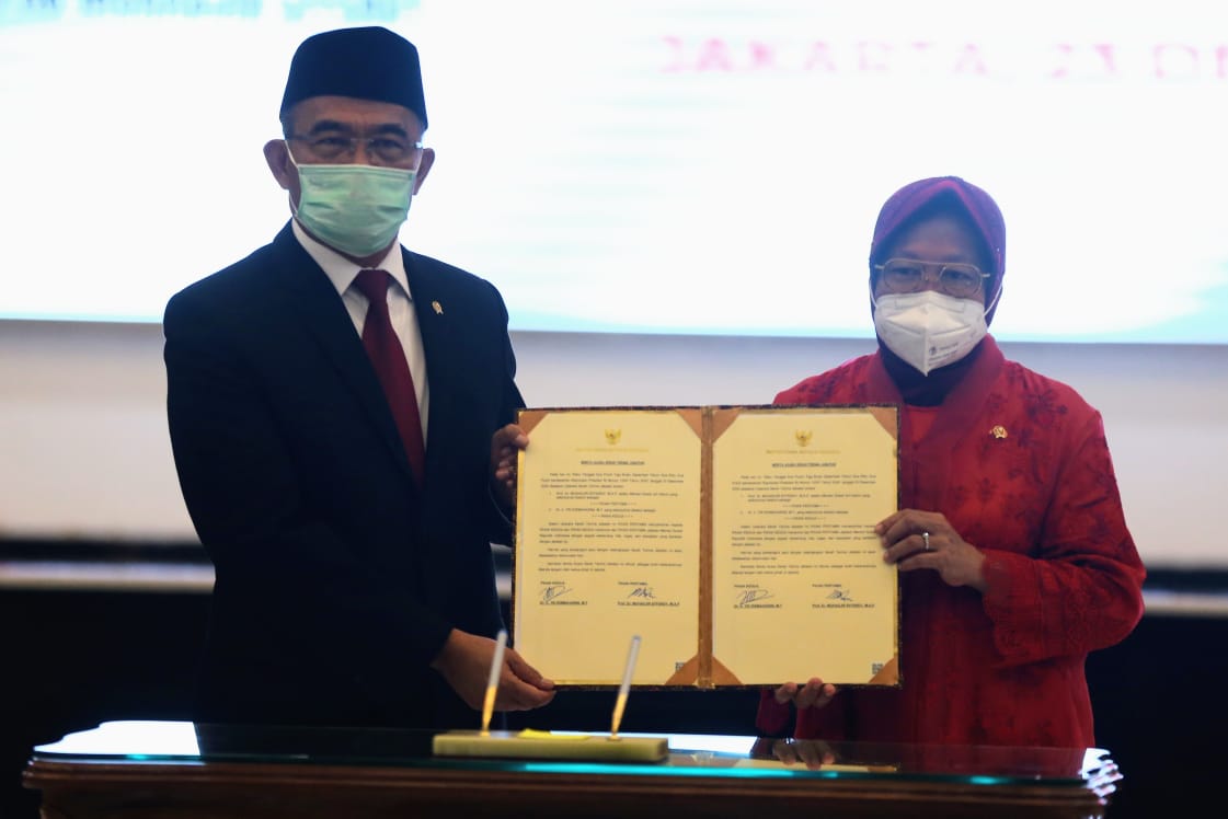 Serah Terima Jabatan Menteri Sosial RI