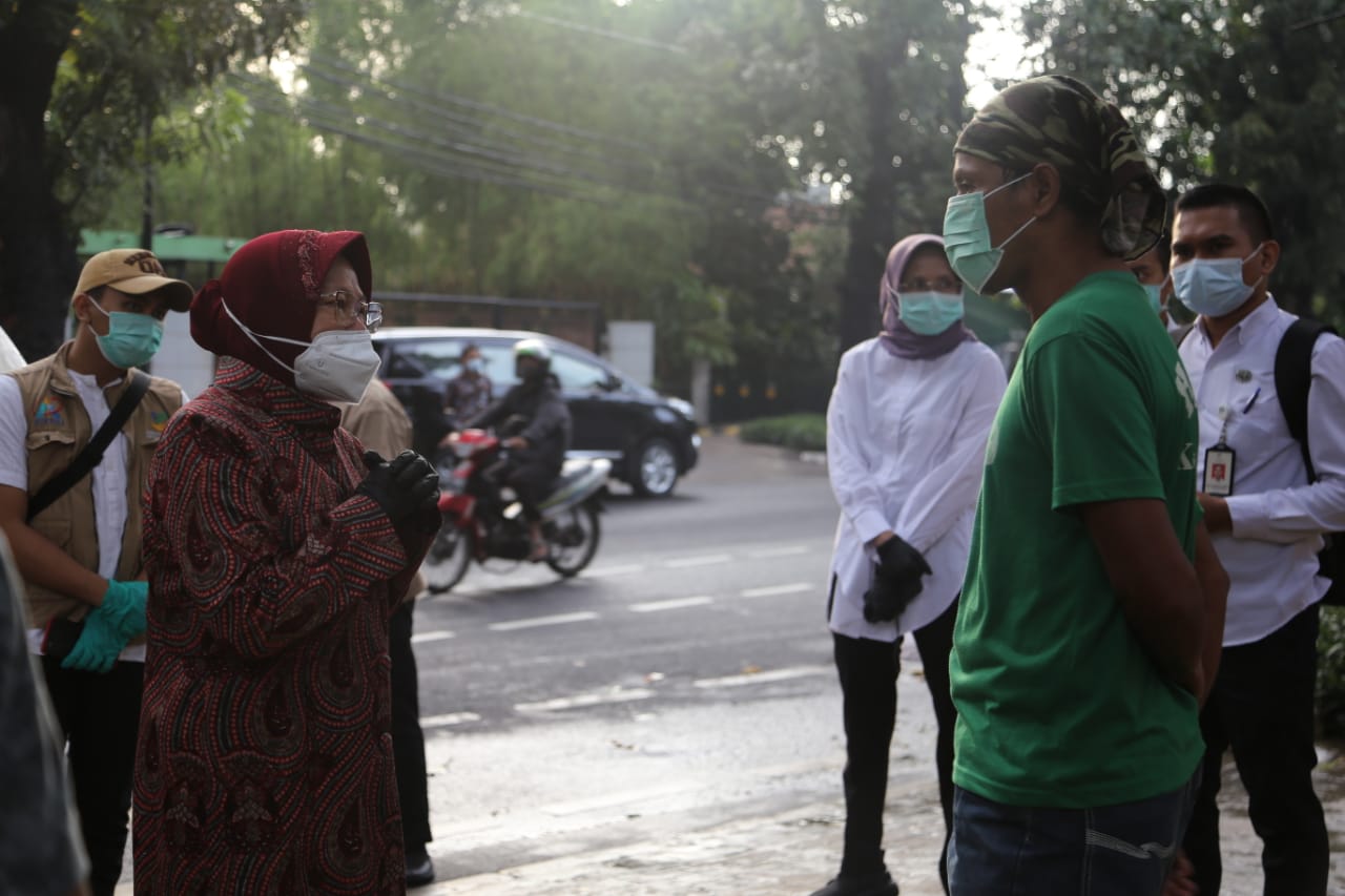 Social Minister Risma Dialogue with PPKS in Tirtayasa, Jakarta