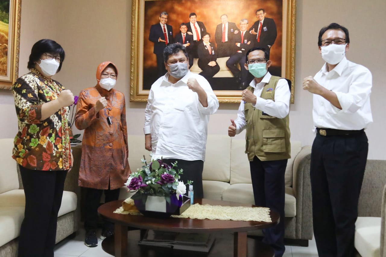 Kunjungan Menteri Sosial ke Badan Pengawasan Keuangan dan Pembangunan