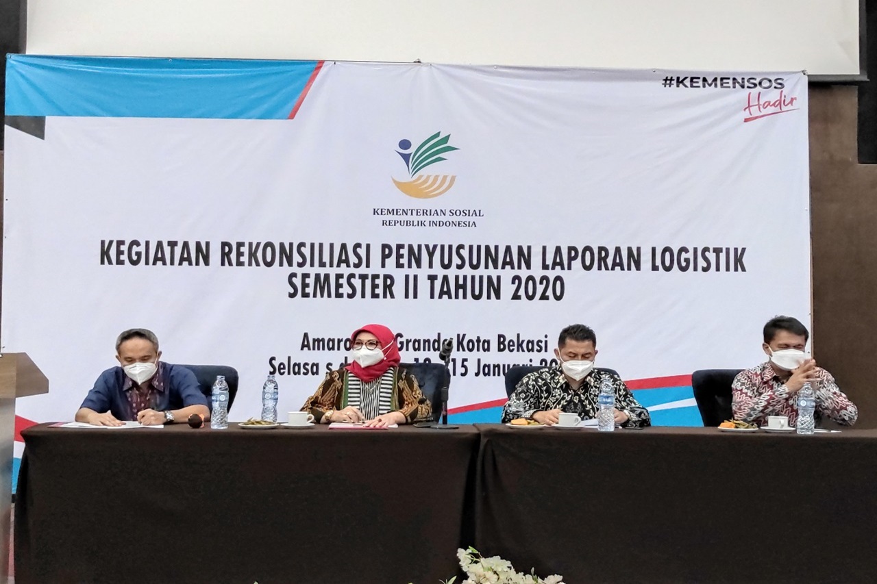 Samakan Persepsi Pusat dan Daerah, Direktorat PSKBS Adakan Kegiatan Rekonsiliasi Penyusunan Laporan Logistik