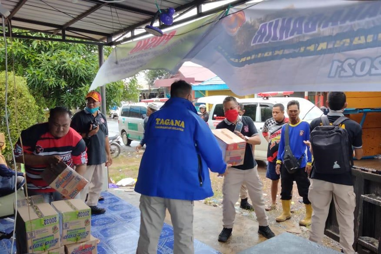 South Kalimantan was Hit by a Flood, the Minister of Social Affairs Immediately Instructed the Ranks to Get Down and Send Assistance