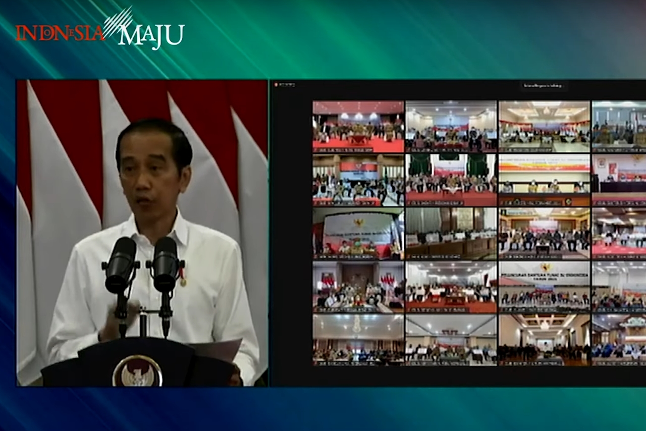 Watch Together the Launch of Cash Social Assistance in 2021 by the President of the Republic of Indonesia