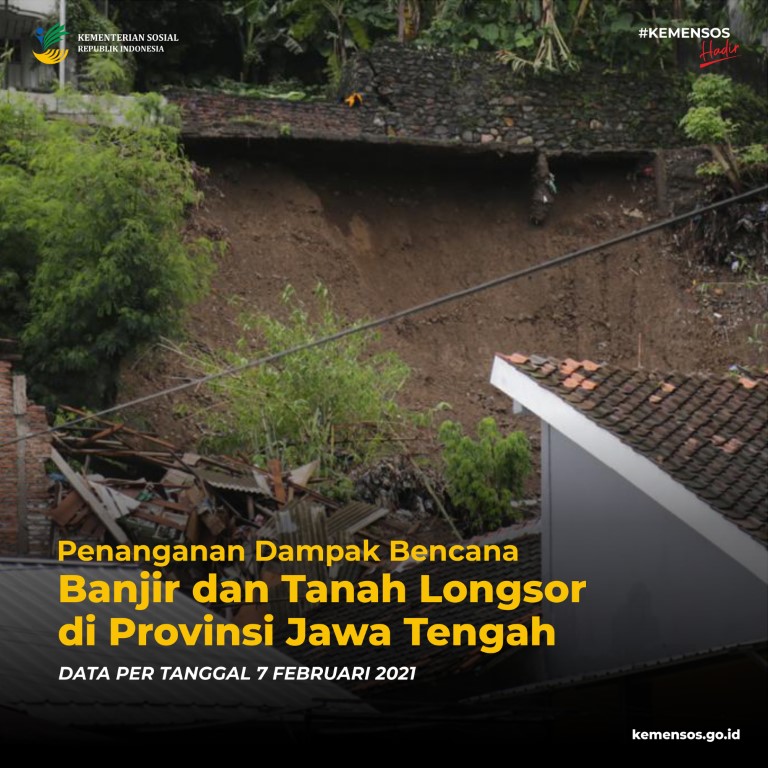 Penanganan Korban Bencana Banjir dan Tanah Longsor di Provinsi Jawa Tengah