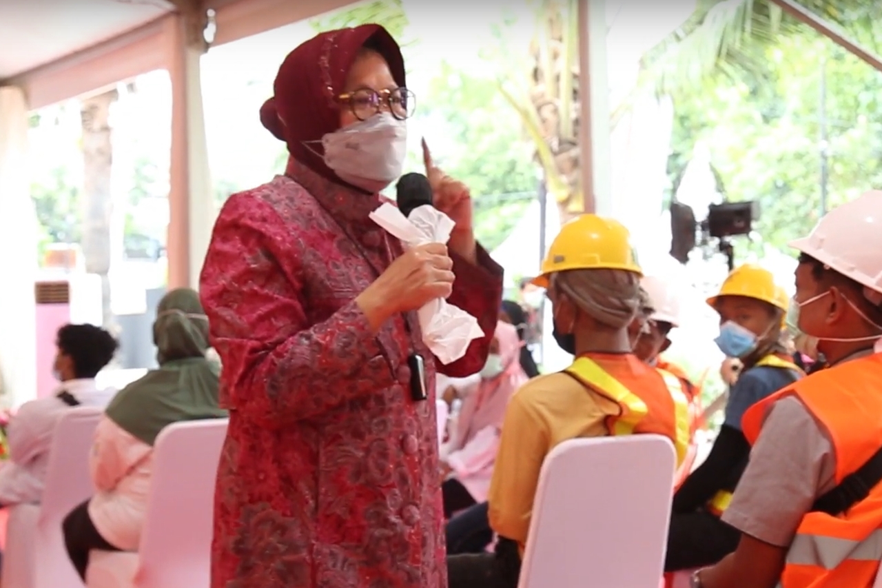 Social Minister Risma's Message for Beneficiaries