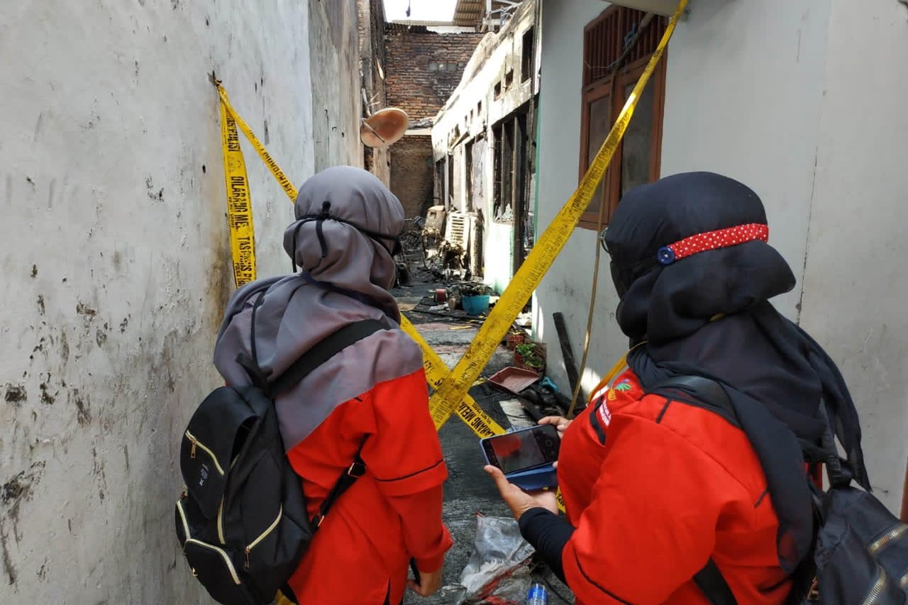 Kebakaran di Pemukiman Padat Penduduk di Matraman, Kementerian Sosial Lakukan Respon Kasus