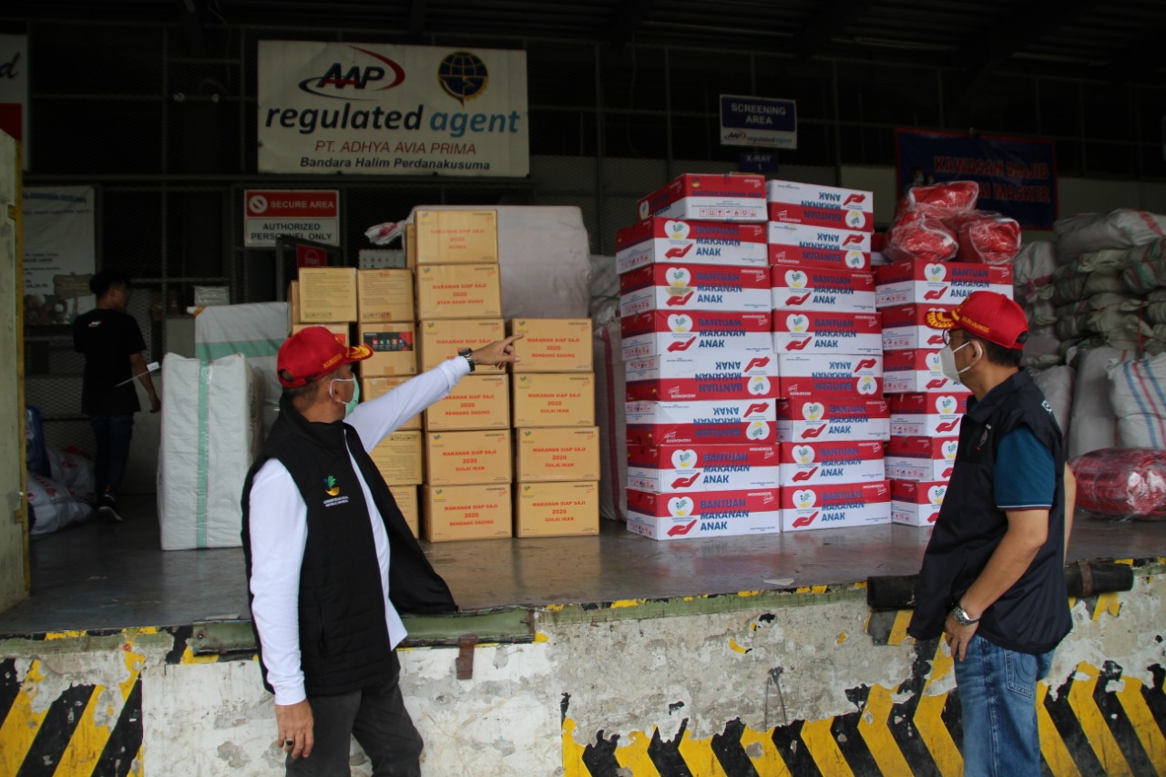 Kemensos Berupaya Penuhi Kebutuhan Logistik Bagi Korban Banjir Bima