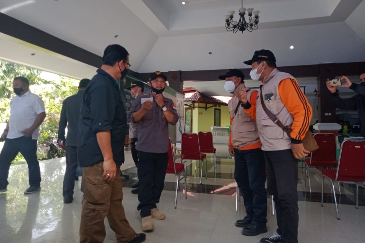 Mensos Beri Santunan Korban Gempa Jatim, TRC BBPPKS Yogya Merapat