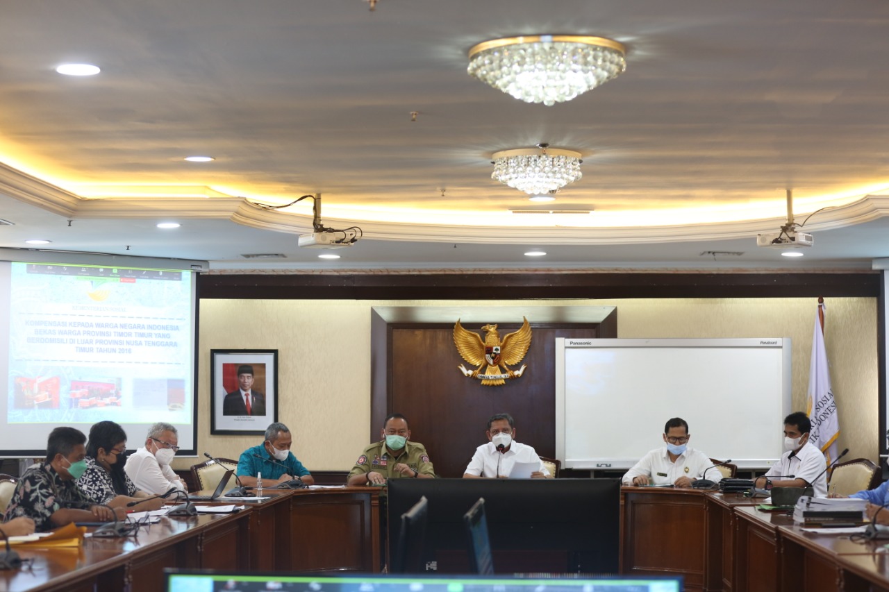 Rapat Pembahasan Langkah Tindak Lanjut Penanganan Eks Timor Timur