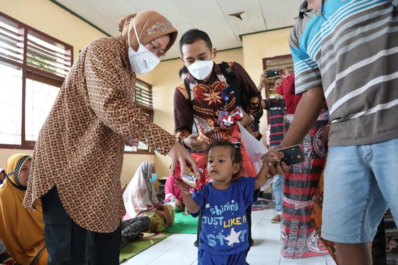 Mensos Pastikan Penuhi Kebutuhan Kelompok Rentan Terdampak Bencana