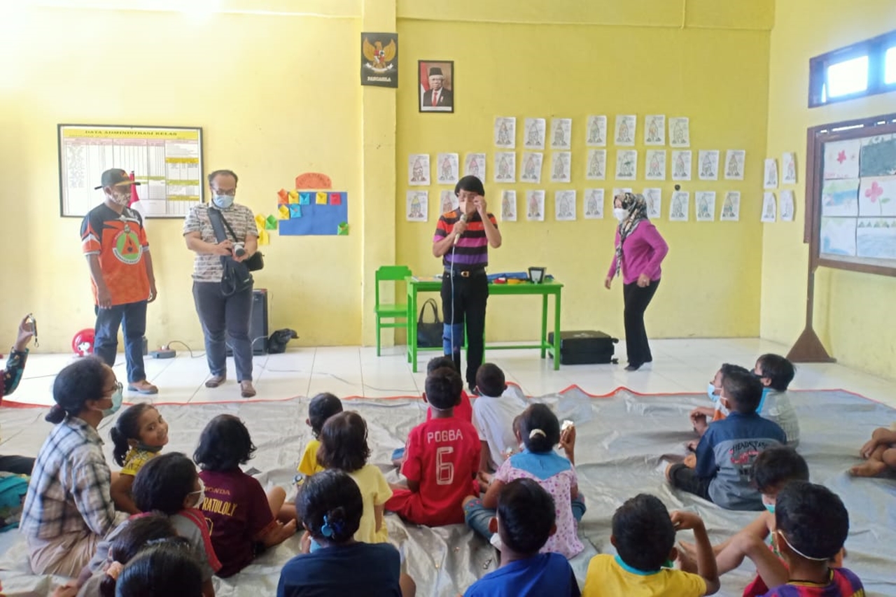 Kemensos Terus Dampingi Anak Korban Bencana di NTT