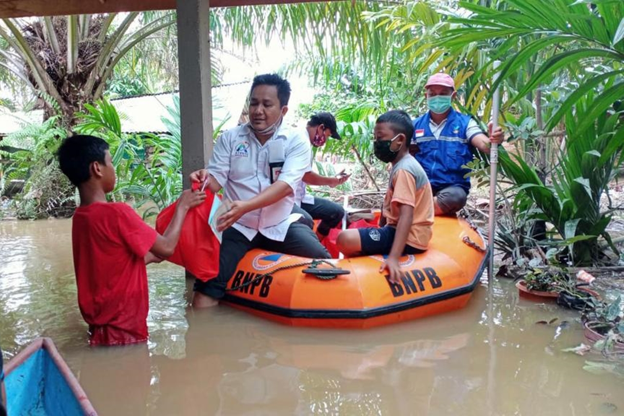 Pekanbaru Kembali Banjir, Balai Anak "Rumbai" Respon Kedaruratan dan Salurkan Bantuan