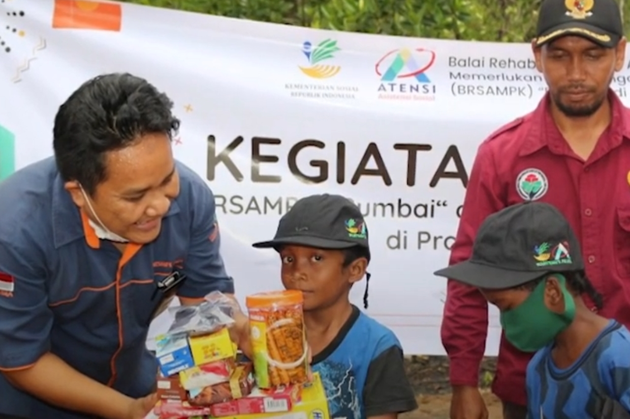 "Rumbai" Children's Center in Pekanbaru Reaches KAT Children of the Akit Tribe