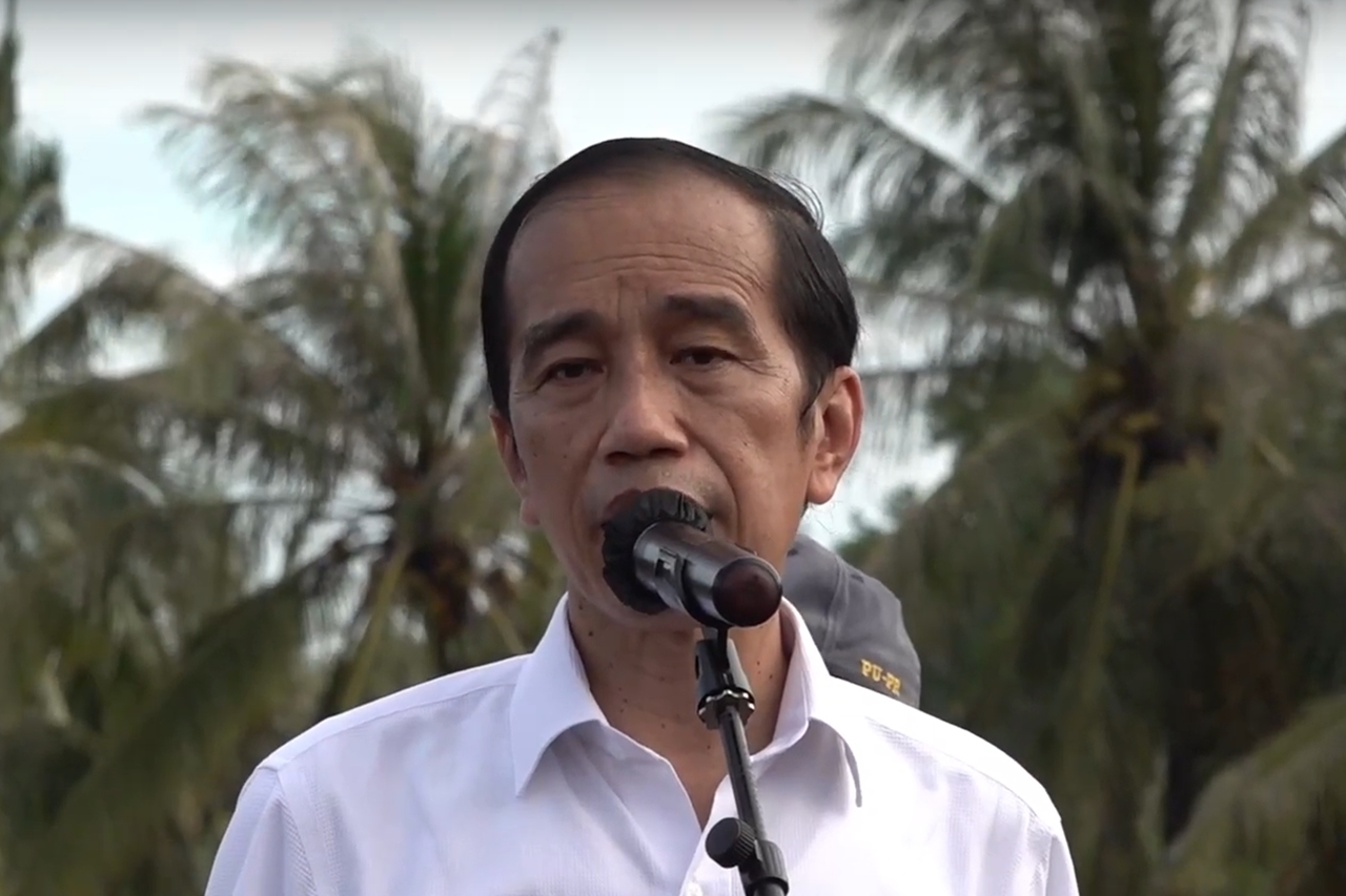 President Jokowi and Minister of Social Affairs Risma Visit NTT Disaster-Affected Areas