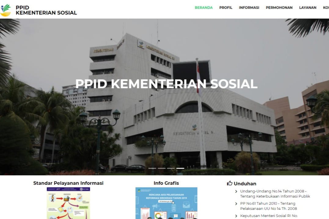 PPID Kementerian Sosial Hadir Berikan Ruang Bagi Warga Dapatkan Informasi