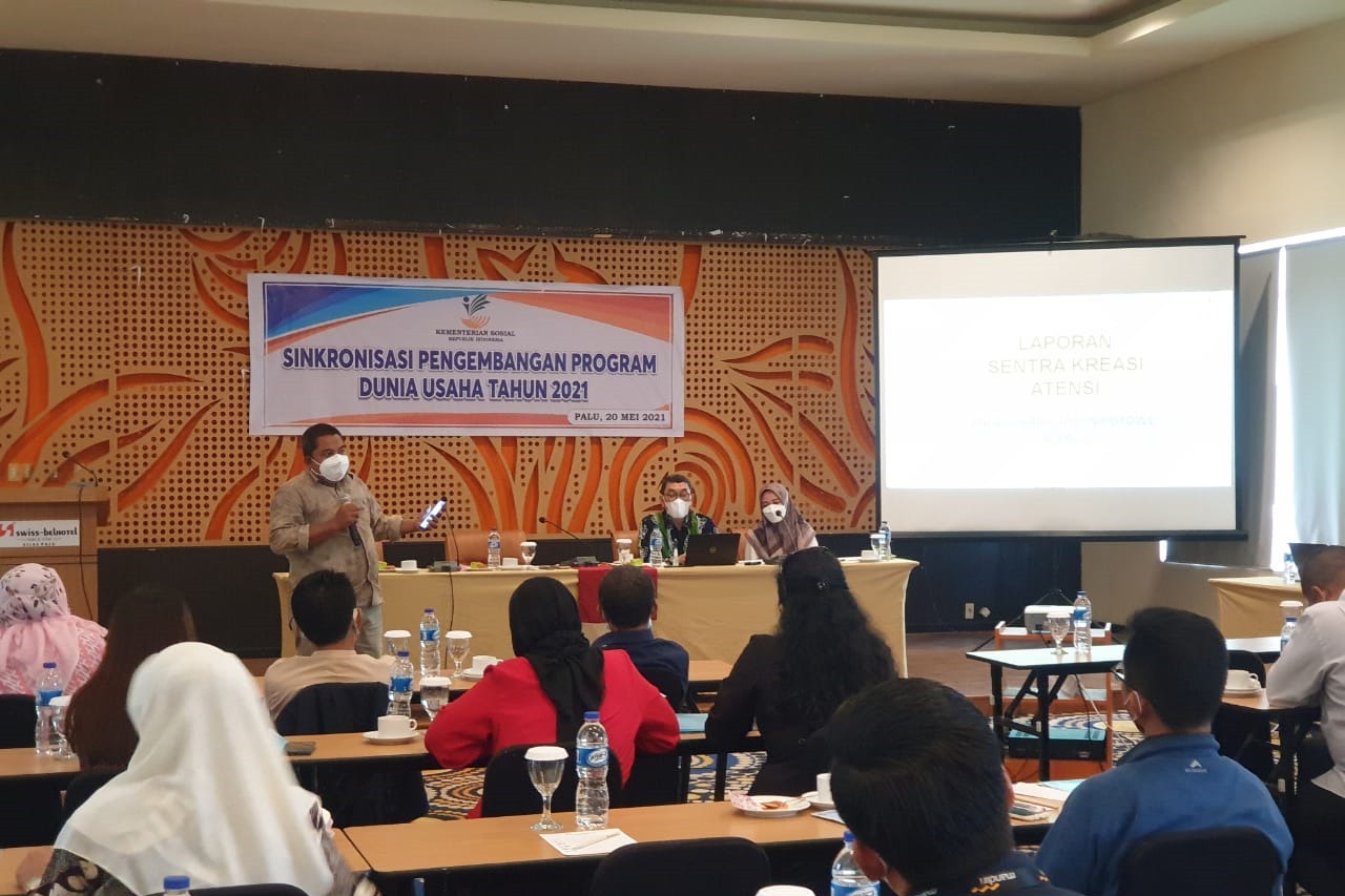 Kemensos Dorong Dunia Usaha Sinkronisasikan Program CSR di Palu