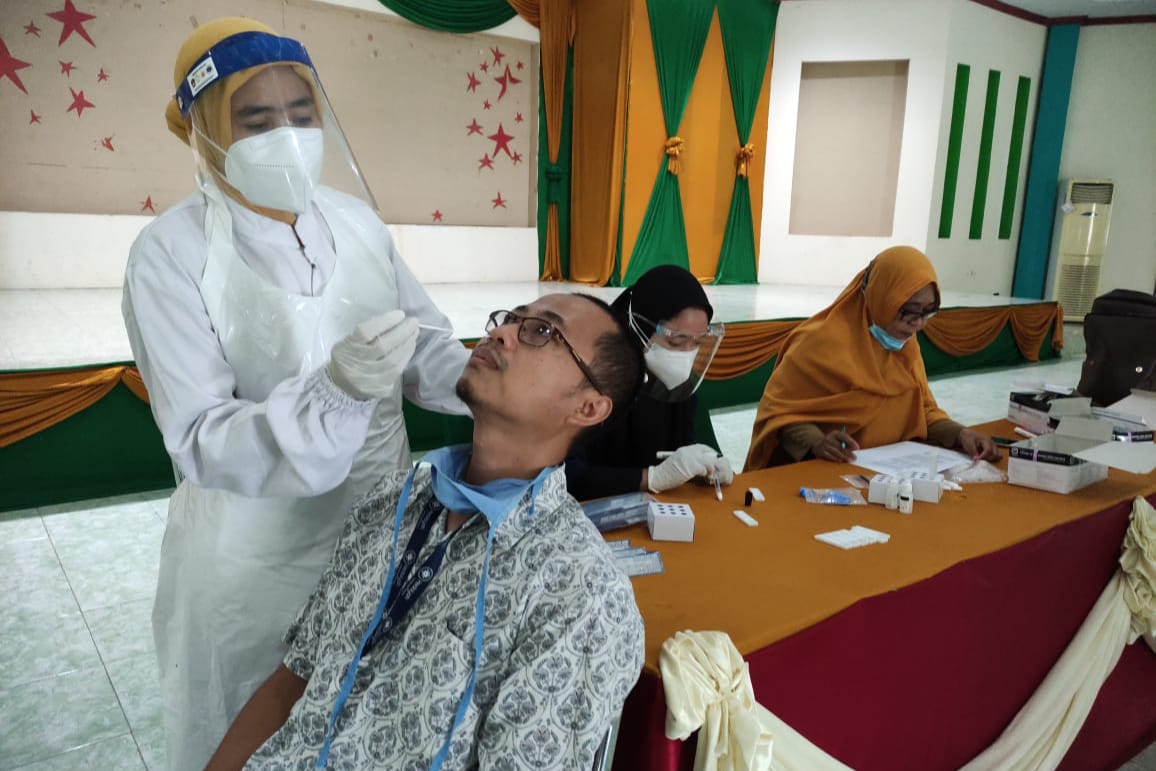 Balai Anak "Toddopuli" Laksanakan Swab Antigen Pasca Libur Lebaran