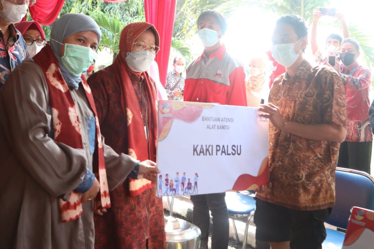 Social Minister Inaugurated ATENSI Creation Center of "Ciung Wanara" Social Rehabilitation Center