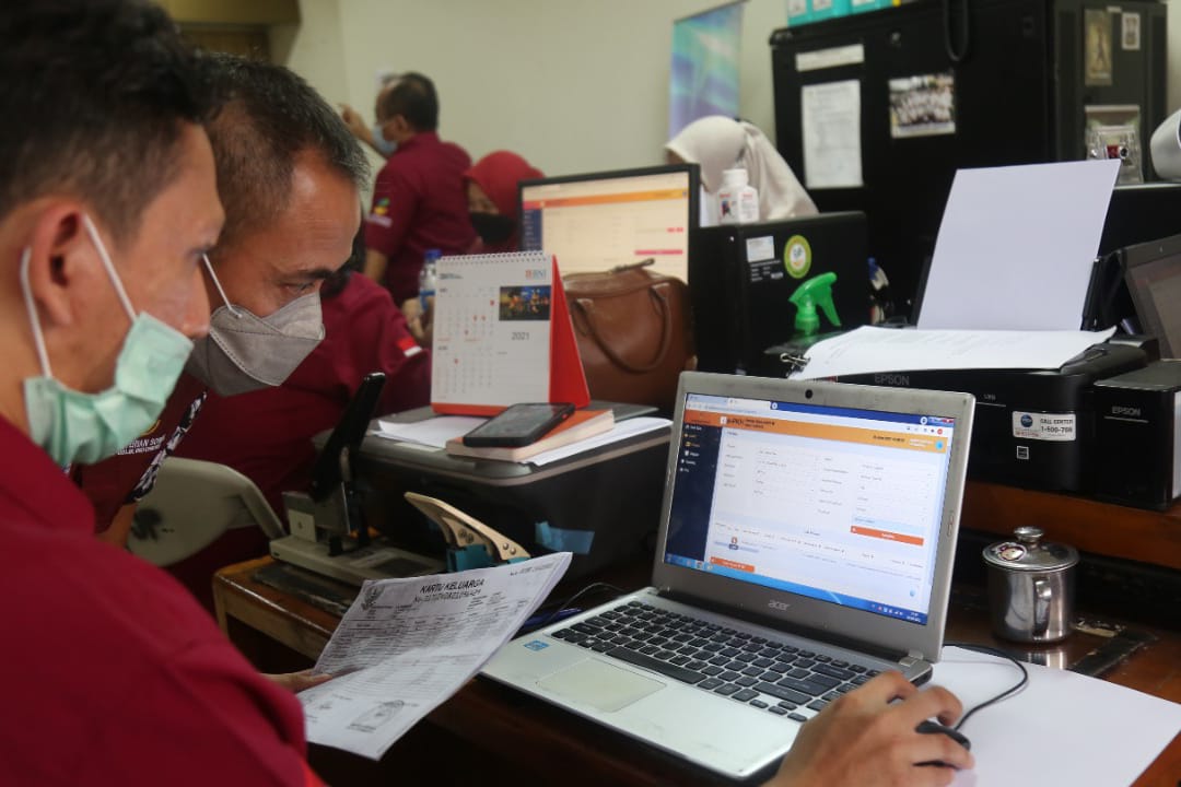 SDM PKH Jakarta Pusat Lakukan Perbaikan Data Ganda Pada Aplikasi e-PKH