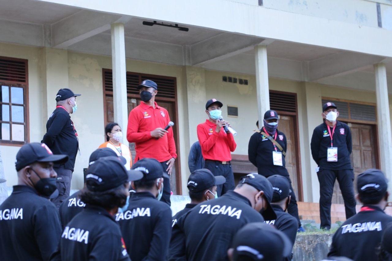 Pendidikan dan Pelatihan Manajemen Keposkoan Tagana NTT di Kabupaten Sikka