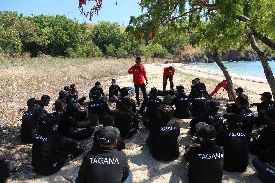 Pelatihan Manajemen Penyelamatan untuk Tagana NTT di Kabupaten Sikka