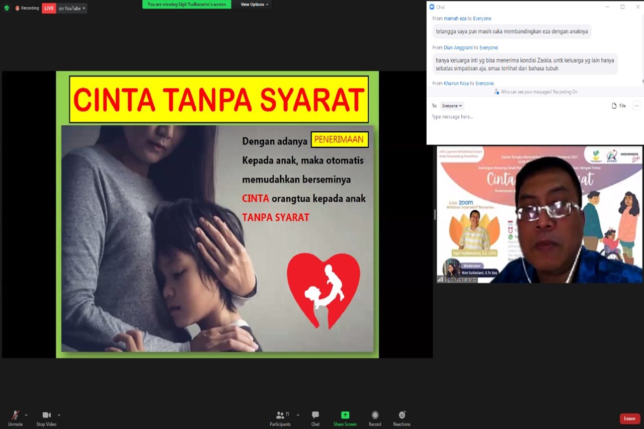 DeKAP Disabilitas: Cinta Tanpa Syarat bagi Anak Penyandang Disabilitas⠀