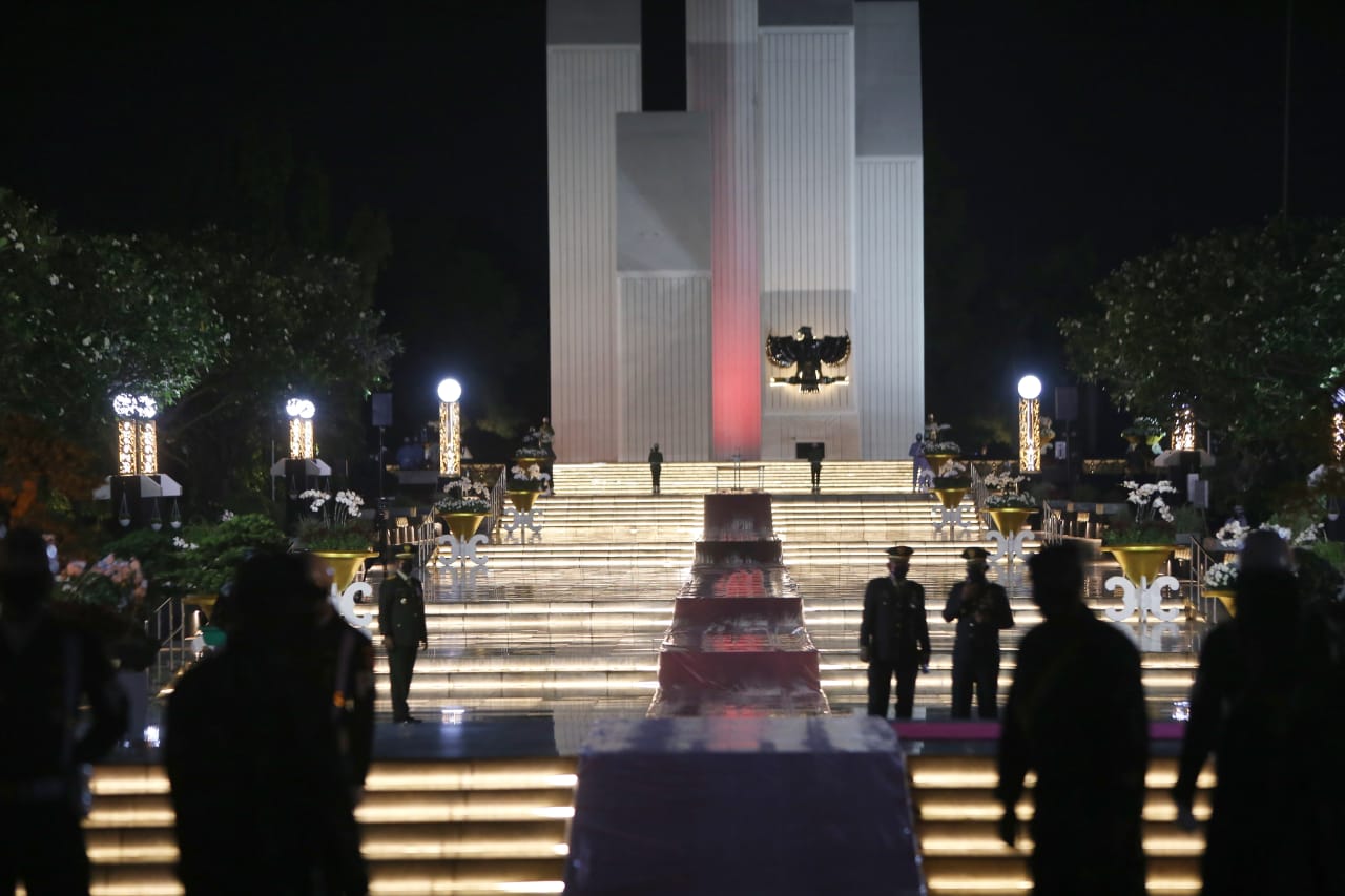 Ceremony of Honor and Sacred Meditation at TMPN Kalibata