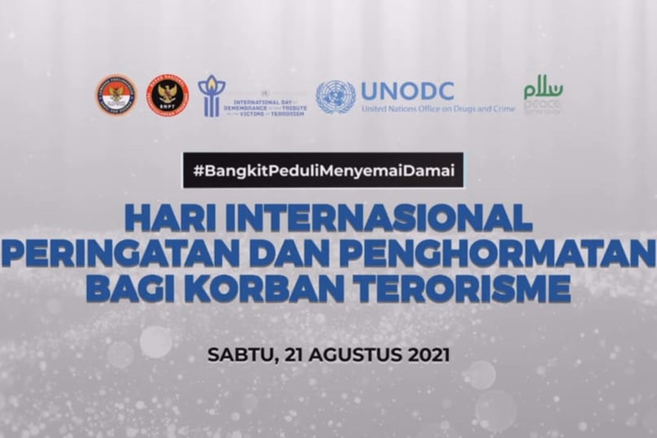 Kemensos Hadiri Hari Internasional Peringatan dan Penghormatan bagi Korban Terorisme