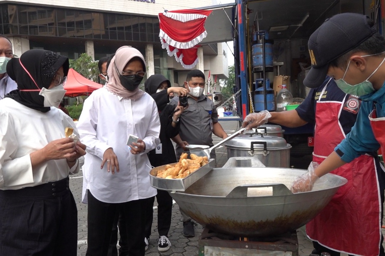 Hari Terakhir Perayaan 17 Agustus di Lingkungan Kemensos, Linjamsos Menangkan Lomba Masak