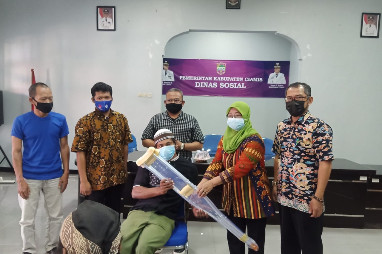 Kemensos Maksimalkan Mobilitas Penyandang Disabilitas di Kabupaten Ciamis