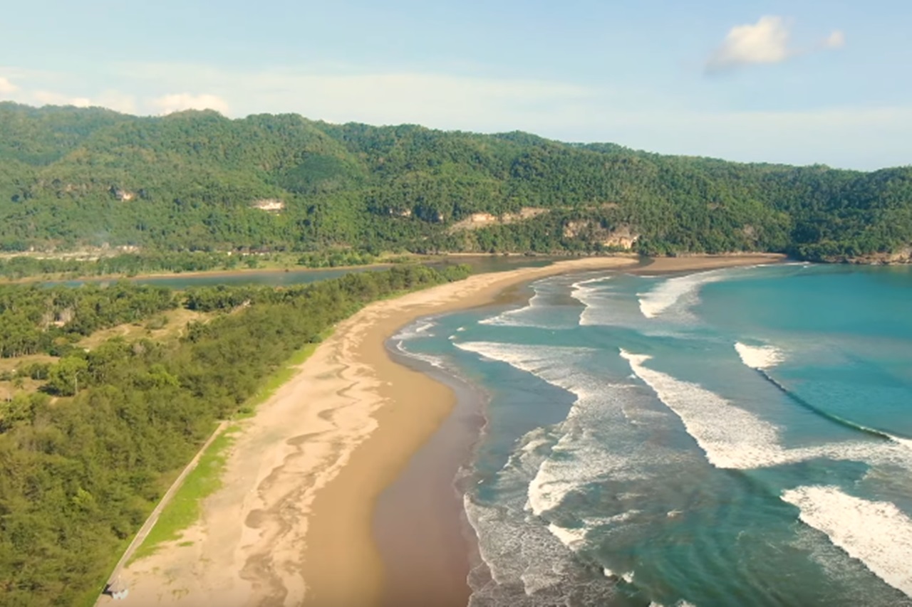 Simulasi Kejadian Tsunami di Kabupaten Pacitan