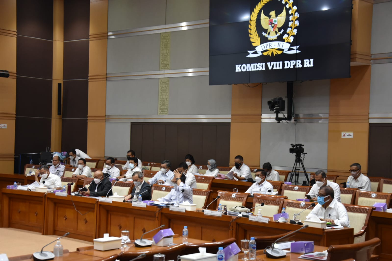 Rapat Dengar Pendapat Komisi VIII DPR dengan Kemensos