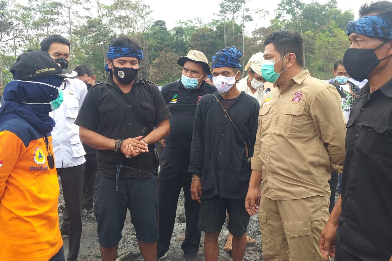 Permukimam Baduy Kebakaran, Bupati Lebak: Terima Kasih Kemensos Telah Salurkan Bantuan