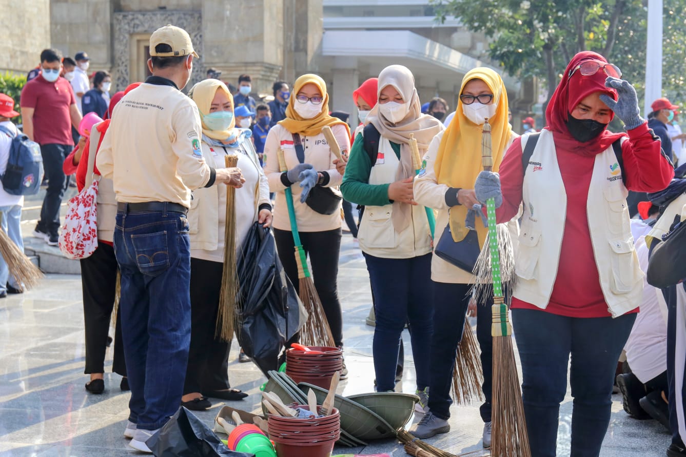 Kemensos Ajak Pilar-pilar Sosial Lakukan Kerja Bakti Kepahlawanan