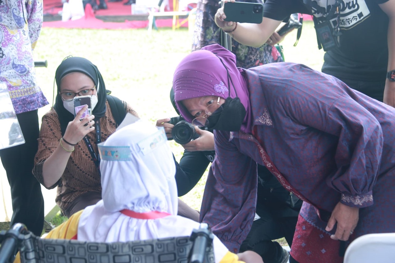 Kemensos Bersama Polri Berikan Dukungan ATENSI dan Layanan Psikososial bagi Anak Terdampak COVID-19