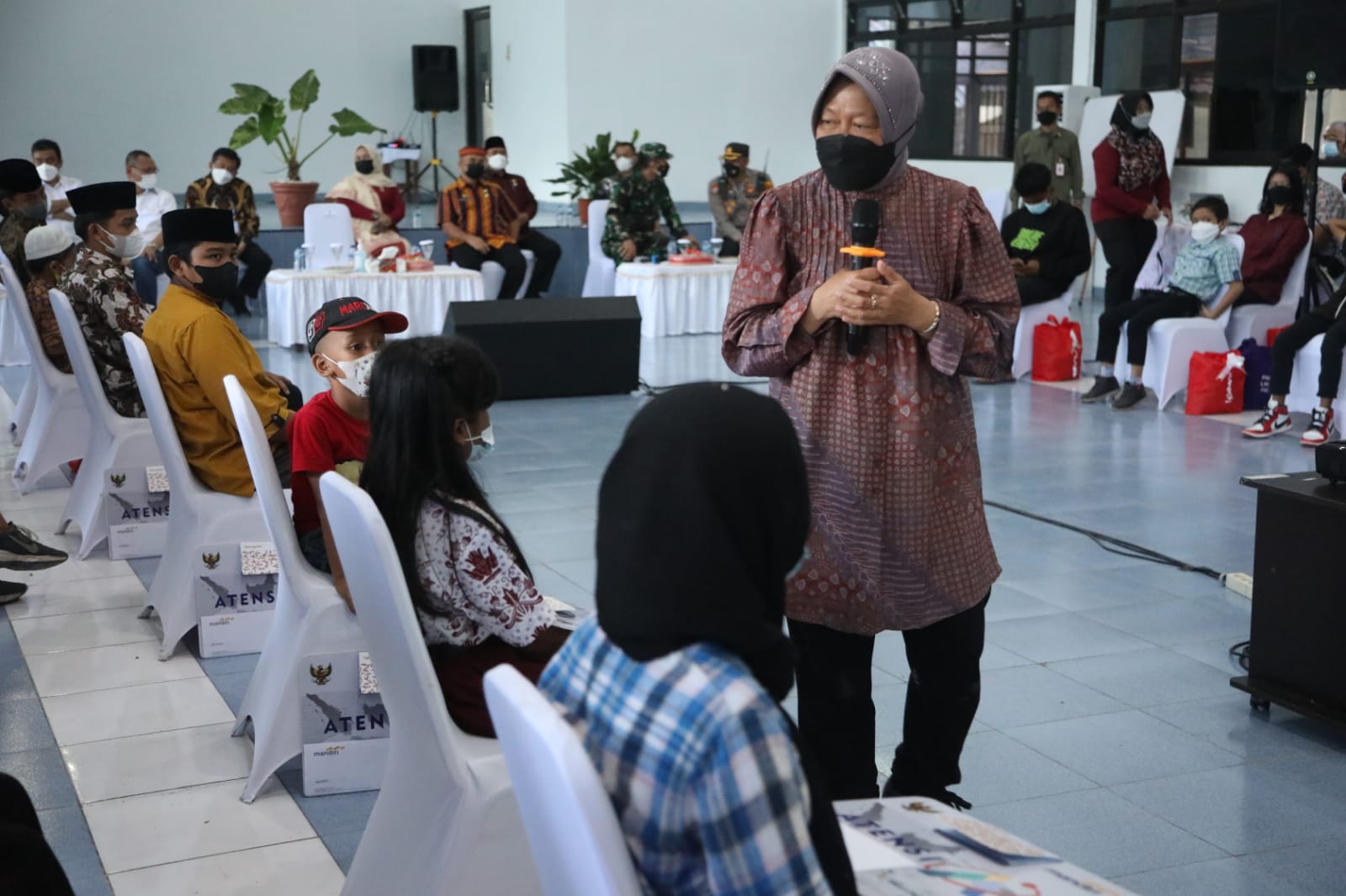 Kemensos Berikan Bantuan ATENSI di Medan