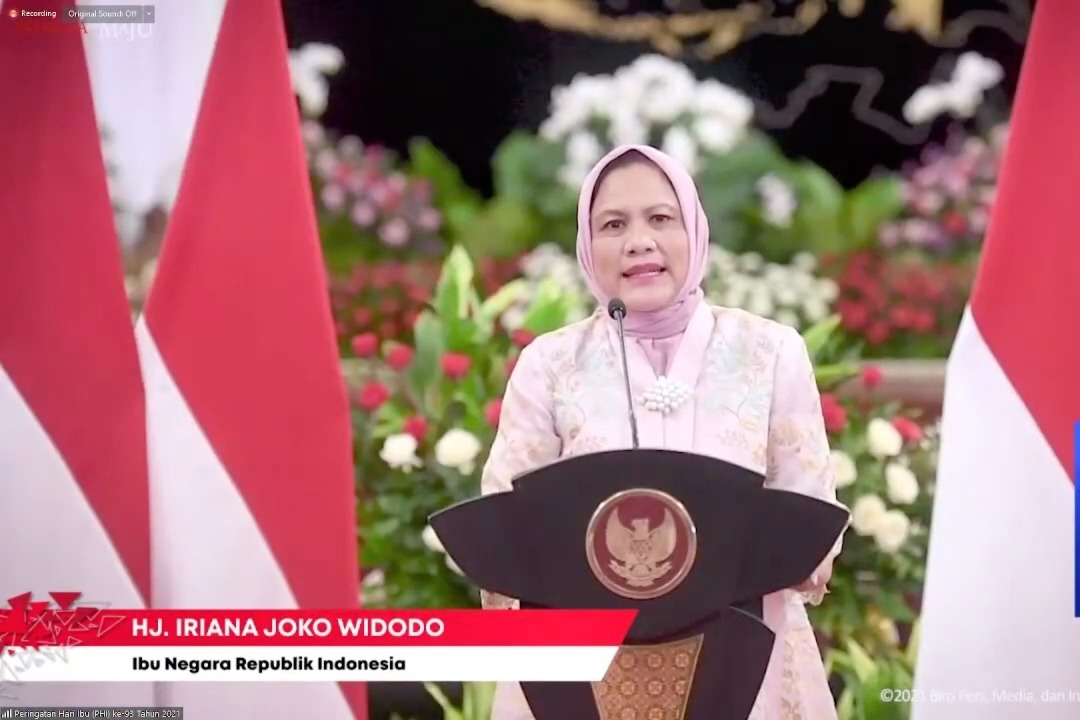 Hari Ibu Nasional, Iriana Joko Widodo: Perempuan Harus Berdaya