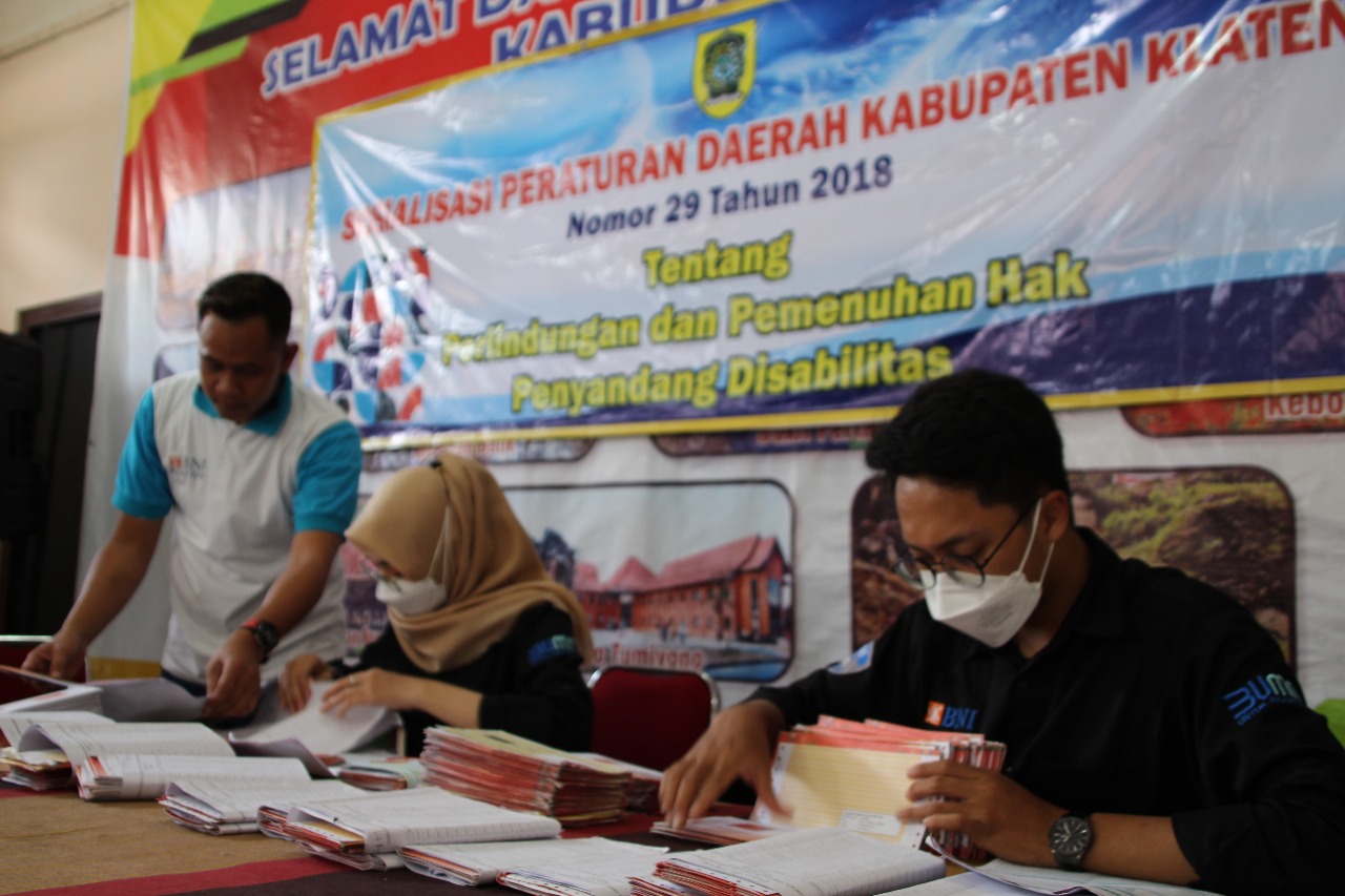 Monitoring Percepatan Penyaluran Bansos di Klaten