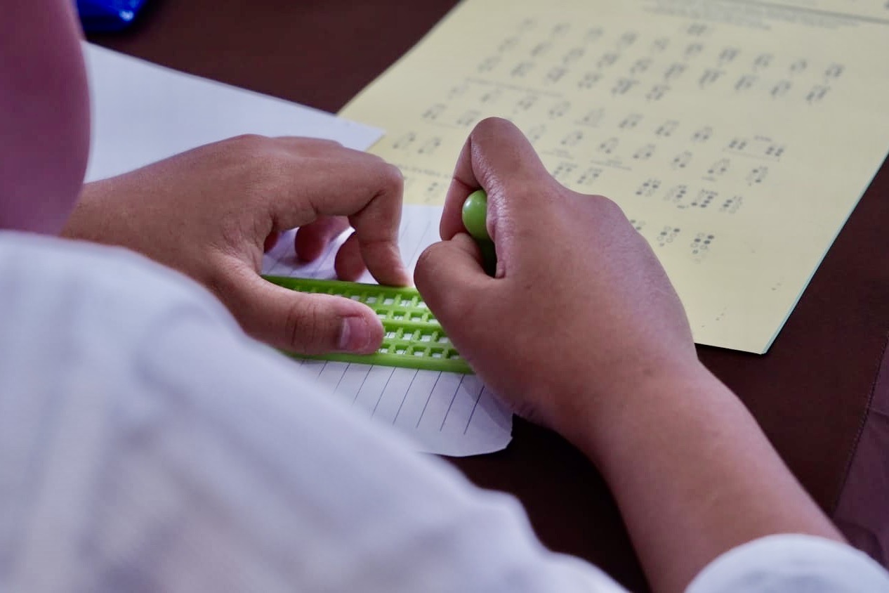 Peringati Hari Braille Sedunia, BLBI Abiyoso Cimahi Wujudkan Kesamaan Hak Disabiltas Penuhi Kebutuhan Literasi