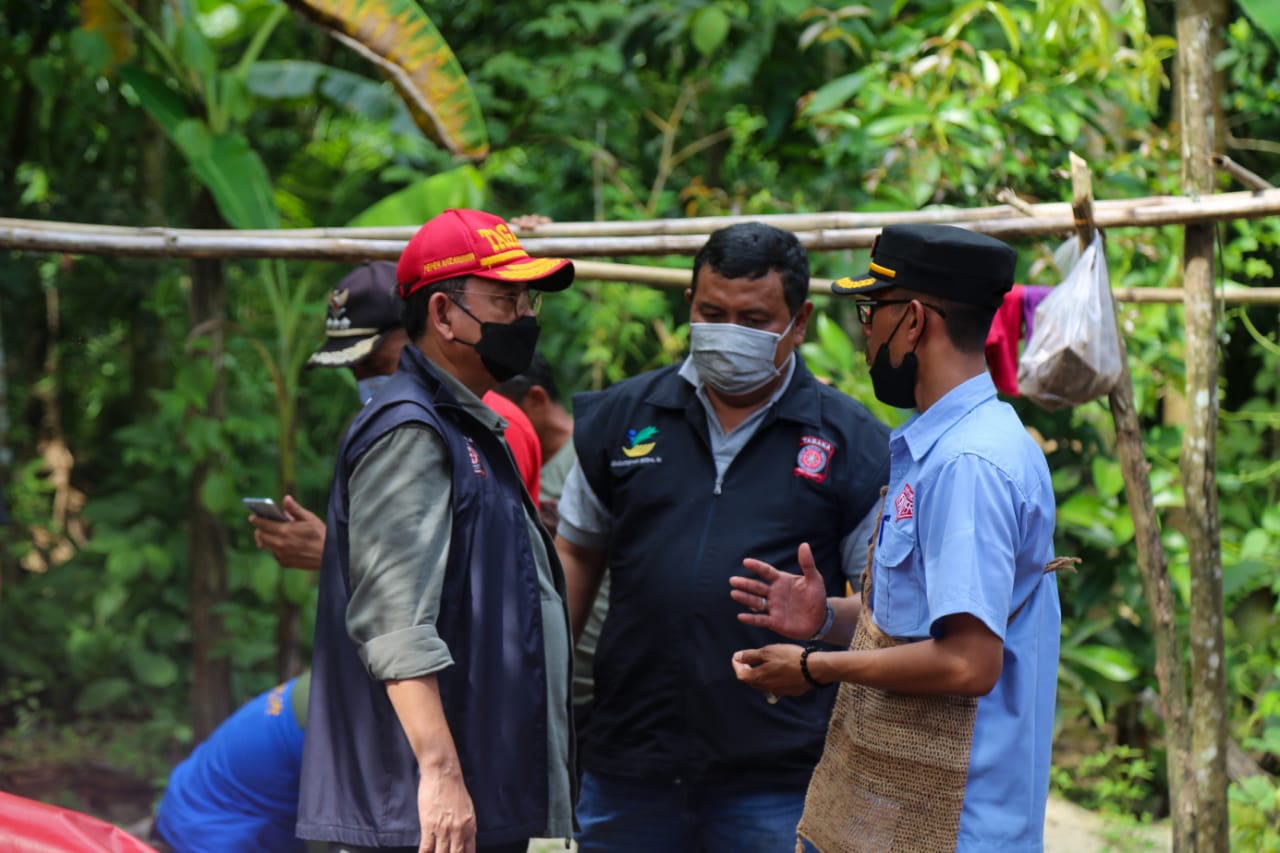 The Ministry of Social Affairs Prepares Logistics and Sets Up Tents After Banten is Rocked by the Earthquake