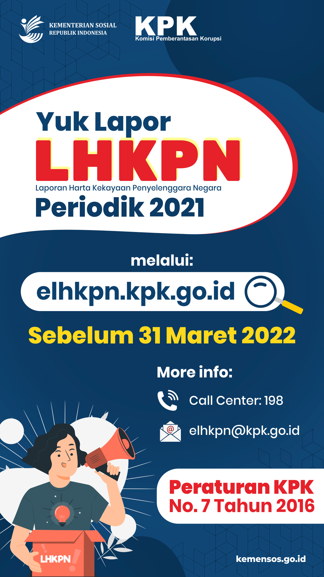 Yuk Lapor LHKPN Periodik 2021