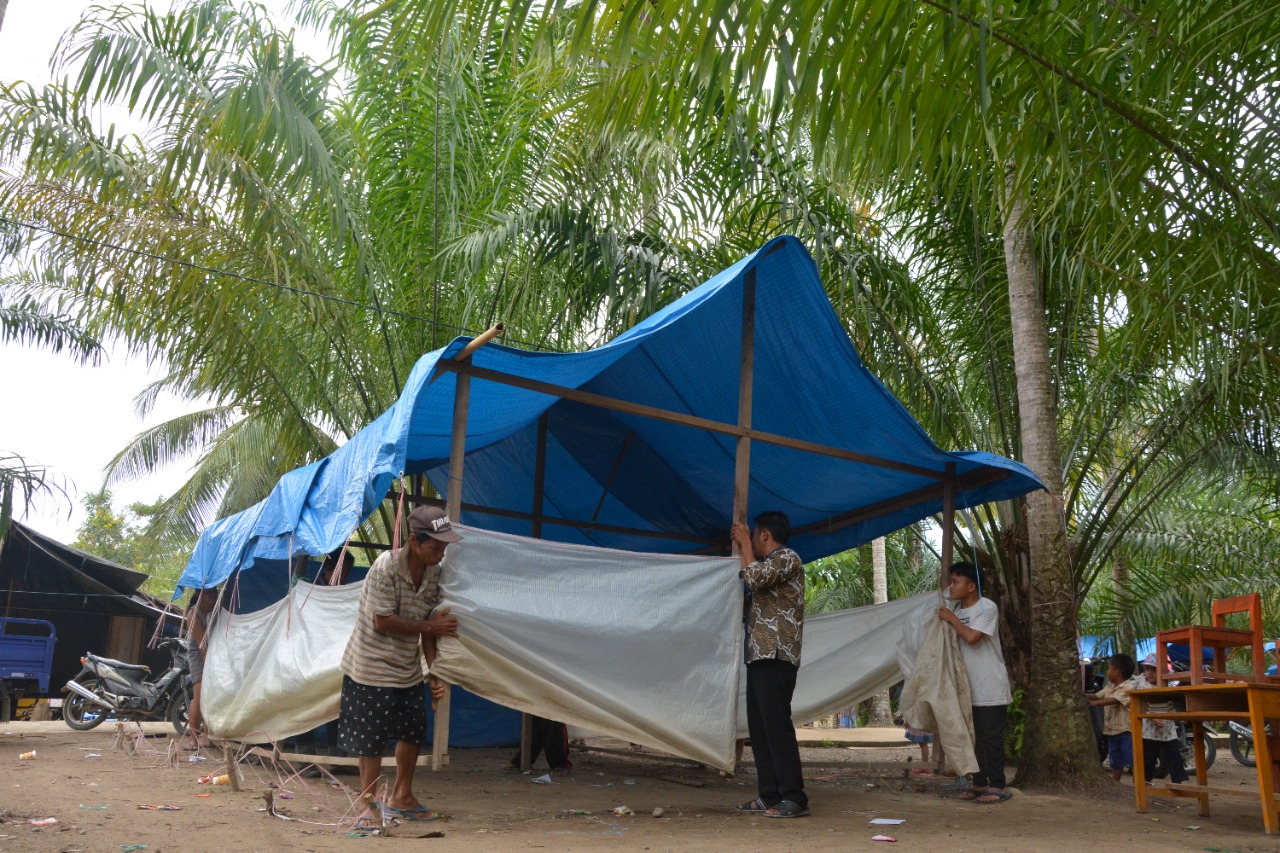 The Process of Replacing Emergency School Tents with Multipurpose Tents from the Ministry of Social Affairs