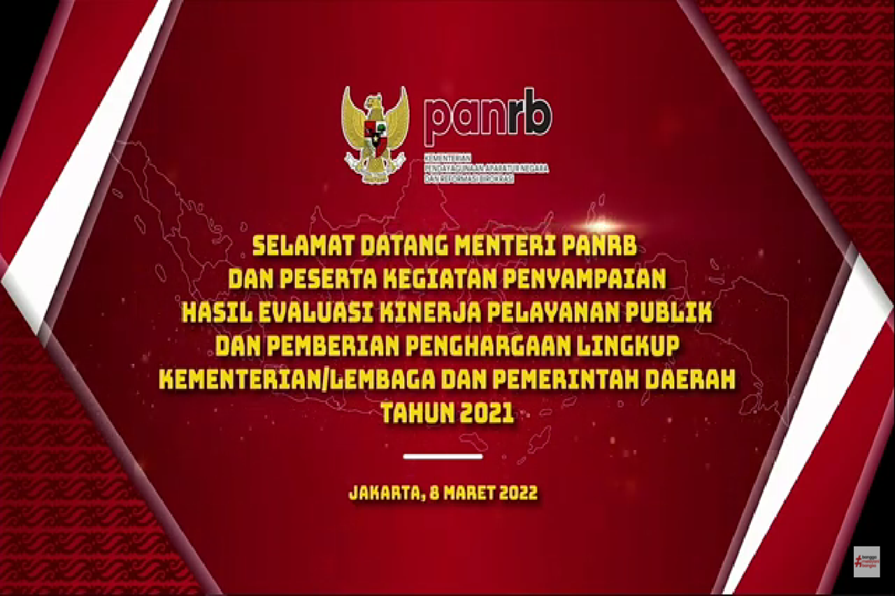 Kemensos Raih Penghargaan Pelayanan Publik dari Menteri PANRB