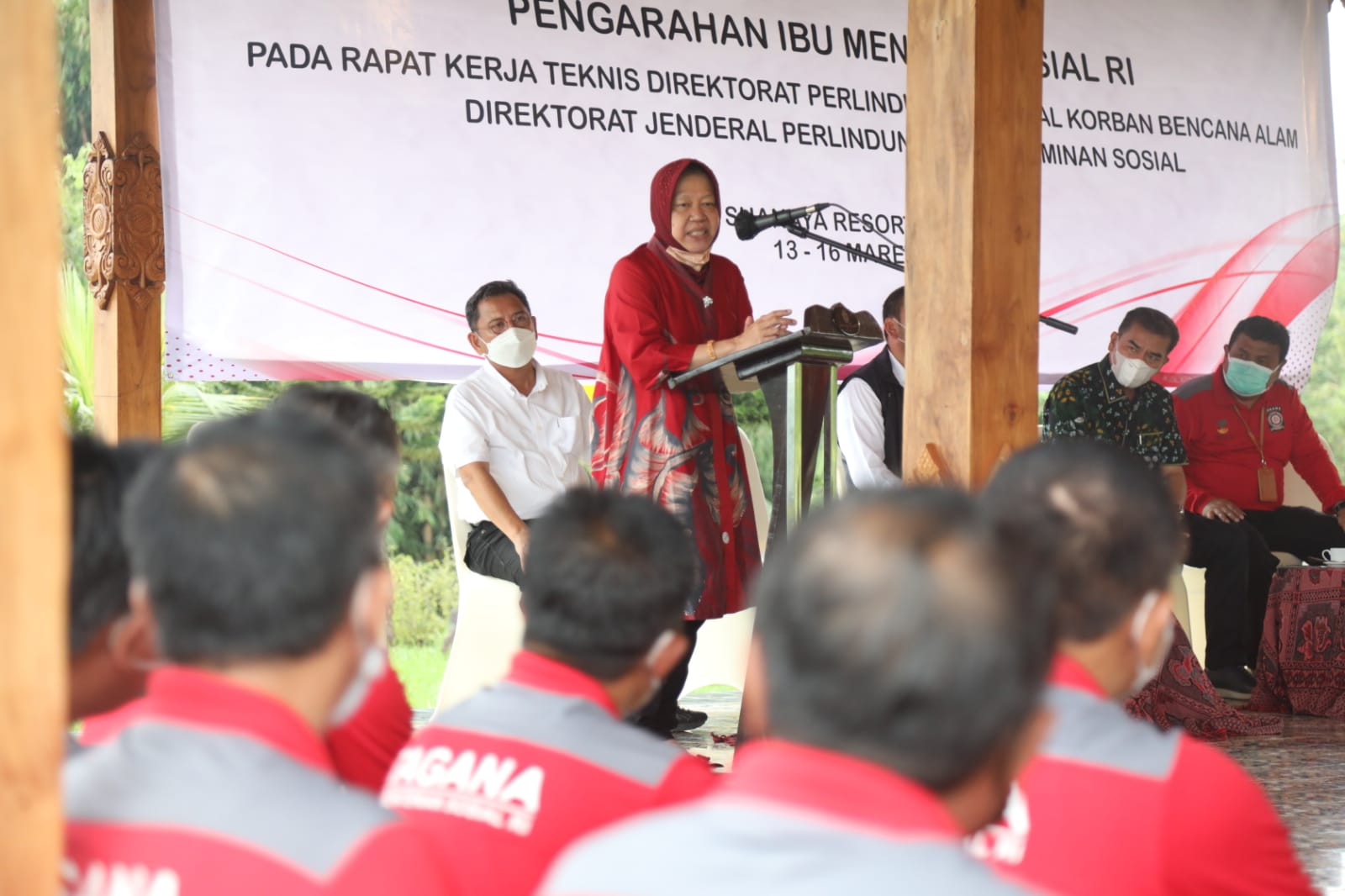 Tantangan dalam Penanggulangan Bencana Makin Besar, Mensos Minta Jajaran PSKBA Bekerja Maksimal dan Profesional