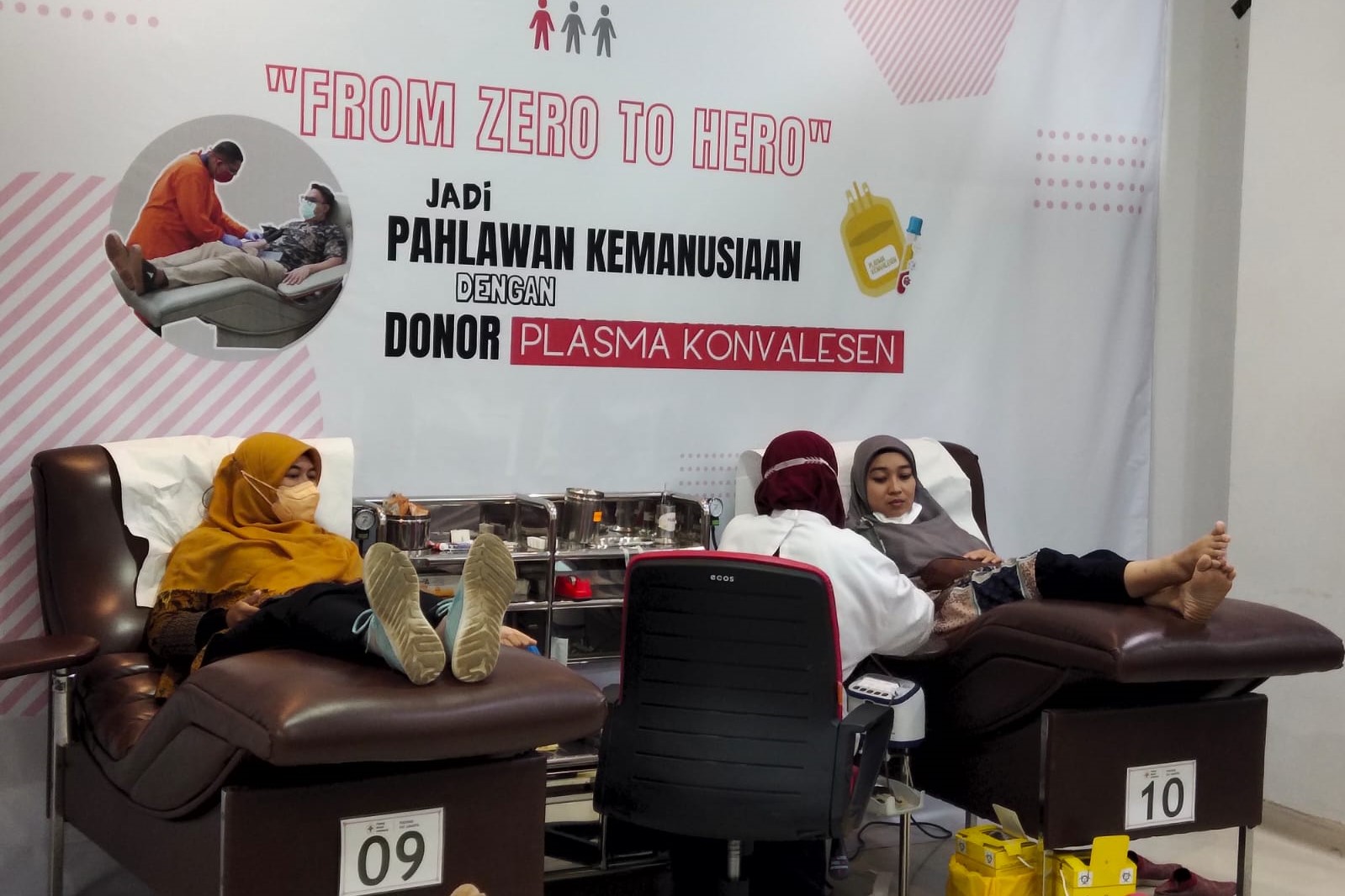 Semarak HLUN 2022, Pegawai Sentra "Mulya Jaya" Lakukan Donor Darah