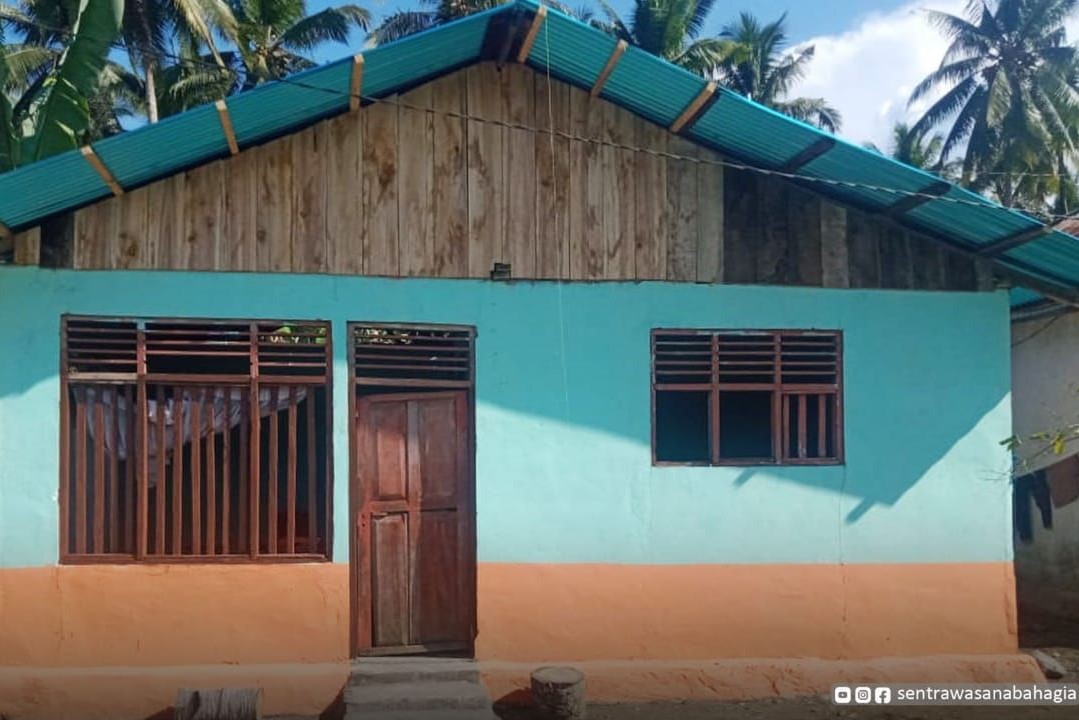 Renovasi Rumah oleh Sentra Wasana Bahagia untuk Penderita Tumor Langka