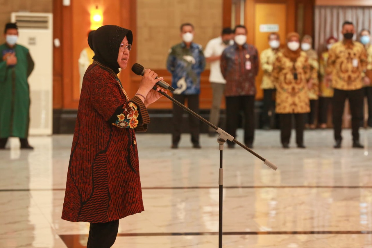 Lantik Pejabat Tinggi Pratama, Mensos Ajak Perkuat Kerja Sama Hadapi Permasalahan Sosial